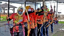 Atlet Panahan Yonif 1 Mar Passmar 2 Fkus Latihan Membidik