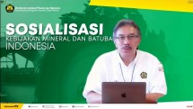 Direktur Jenderal Minerba Kementerian ESDM Ridwan Djamaluddin