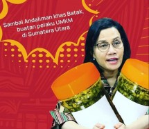 Menkeu Sri Mulyani Beli Sambel Andaliman secara Online