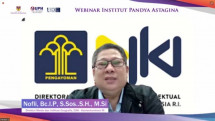 Direktur Merek dan Indikasi Geografis Direktorat Jenderal Kekayaan Intelektual Kementerian Hukum & HAM, Nofli