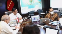 Menko Luhut pimpin Rakor Pengembangan Wilayah dan Percepatan Pembangunan Infrastruktur di Provinsi Jawa Timur