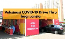Vaksinasi Lansia Drive Thru