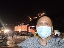 Saut Marpaung - Ketua Umum APSI di Bantar Gebang