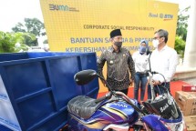Acara penyerahan bantuan CSR BTN kepada 71 Desa di Surabaya
