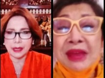 Artis senior Widyawati dan Ninik L Karim saat webinar mengenai Usmar Ismail dan Hari Film yang diselenggarakan oleh Kemendikbud dan DFI