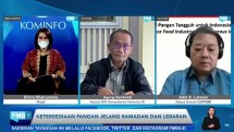 Stok bahan pokok dapat memenuhi kebutuhan masyarakat hingga Mei 2021 mendatang.Hal ini diungkap Kepala Badan Ketahanan Pangan Kementerian Pertanian Agung Hendriardi secara virtual saat diskusi Forum Merdeka Barat 9 (FMB9) bertajuk "Ketersediaan Pangan Jelang Ramadan dan Lebaran", Senin (12/4/2021).