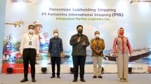 Peresmian PT Pertamina International Shipping menjadi Subholding Shipping
