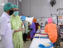 Presiden Jokowi kunjungi Pabrik BMI