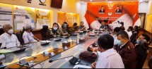 Acara presentasi APRONUKI dan LKN, Selasa (4/5) di Kantor Setjen Wantannas