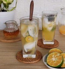 Es Jeruk Kelapa (Instagram/@mayasefry)