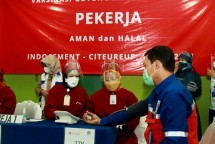 Seribu Karyawan Indocement Mulai Ikut Vaksin Gotong Royong