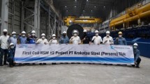 Pabrik Hot Strip Mill 2 Krakatau Steel Mulai Beroperasi