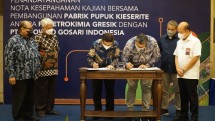 Pupuk Indonesia Kaji Perkembangan Pabrik Pupuk Kiesarite