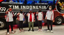 Menteri Basuki lepas atlet Dayung ke Olimpiade Tokyo