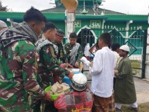 Satgas TNI Yonif RK 751 VJS