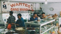 Ilustrasi pedagang warteg