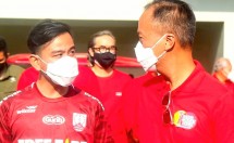 Menperin Agus Gumiwang dan Walikota Solo Gibran Rakabuming