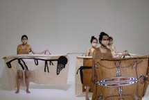 Gelaran Pameran "Biennale Jogja XVI Equator #6 2021 Indonesia with Oceania" yang dilangsungkan pada 6 Oktober - 14 November 2021 Secara Hybrid. (Dok: Kemenparekraf)