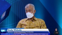 Sekretaris Jenderal Kementerian Perindustrian Dody Widodo dalam acara dialog virtual Forum Merdeka Barat 9 (FMB9) bertajuk "Indonesia Bidik Raja Industri Halal" pada Senin (11/10/2021).