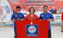 Mahaiswi UBSI Juga Raih 2 Emas Cabor SAMBO di PON XX