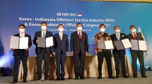Elnusa Teken MoU bersama Samin MTS di Korea-Indonesia Offshore Congress 2021