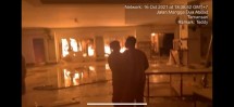 Ini kondisi saat kejadian, api berhasil dipadamkan oleh damkar sebelum menjalar ke gudang sicepat.