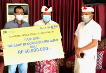 BTN Peduli Bencana Gempa Bumi Bali