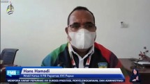 Wakil Ketua II PB Peparnas XVI Papua Hans Hamadi pada acara dialog virtual Forum Merdeka Barat 9 (FMB9) bertajuk “Kawal Kesiapan Peparnas XVI Papua”, Senin (18/10/2021).