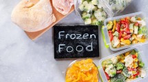 Ilustrasi frozen food