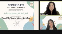 Prischa Nova, M. Psi., Psi - Salah Satu Pembicara Pada Rangkaian Kampanye Kesehatan RADIATE