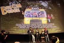 Suasana Gala premiere film Bus Om Bebek