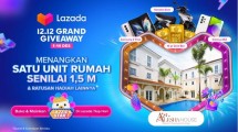 Misi Melatih Lazzie Jadi Bintang Dapat Rumah di Lazada 12.12 Grand Giveaway Satu Unit Rumah Senilai 1,5 Miliar di BSD City Siap Diserahterimakan