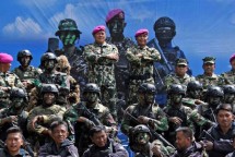 KASAL Laksamana Yudo Margono dan Dankormar Mayjen Mar Suhartono