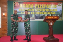 Komandan Korem 174/ATW Merauke Brigjen TNI Bangun Nawoko