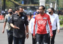 Ketum IMI dan Presiden Jokowi