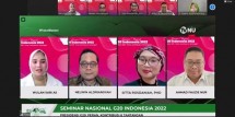 Direktur Keuangan PGE Nelwin Aldriansyah menjadi pembicara dalam acara Seminar Nasional G20 Indonesia 2022 dengan tema "Presidensi G20: Peran, Kontribusi & Tantangan"