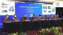 Dewan Komisaris dan Dewan Direksi PT PP Properti Tbk sedang melaksanakan Rapat Umum Pemegang Saham Tahunan untuk tahun buku 2021 di Jakarta. (Foto: Humas PPRO)