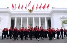 Presiden Jokowi Lepas Kontingen Indonesia ke SEA Games Ke-31 Vietnam