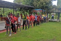 Prajurit Brigif 2 Marinir Surabaya Laksanakan Seleksi Atlet Panahan