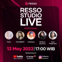Resso Studio Live Hadirkan Lima Musisi Wanita