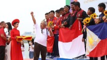 Tim Dayung SEA Games XXXI di Vietnam Dulang 8 Emas