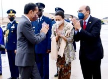 Dubes Rosan Lepas Kepulangan Presiden Jokowi ke Tanah Air
