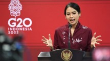 Juru bicara pemerintah untuk Presidensi G20 Indonesia Maudy Ayunda