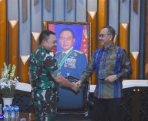KASAD Jenderal TNI Dudung Abdurachman dan Kepala Otorita Ibu Kota Nusantara (IKN) Bambang Susantono 