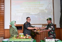 Komandan Korem 174 Merauke Brigjen TNI E. Reza Pahlevi