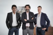 Keterangan foto (kiri-kanan): Anurag Srivastava - Founding Partner Jungle Ventures, Amit Anand - Founding Partner Jungle Ventures, dan David Gowdey - Managing Partner Jungle Ventures.