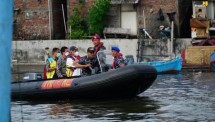 Menteri PUPR Basuki Tinjau Penanganan Banjir Rob Semarang