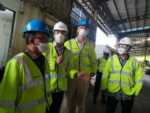 Kedutaan Besar Denmark Kunjungi Solusi Bangun Indonesia dan Fasilitas Pengelolaan Sampah Menjadi RDF di Cilacap 