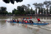 Prajurit Yonif 1 Marinir Surabaya Laksanakan Latihan Dayung
