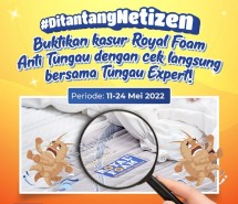 Royal Foam #DitantangNetizen